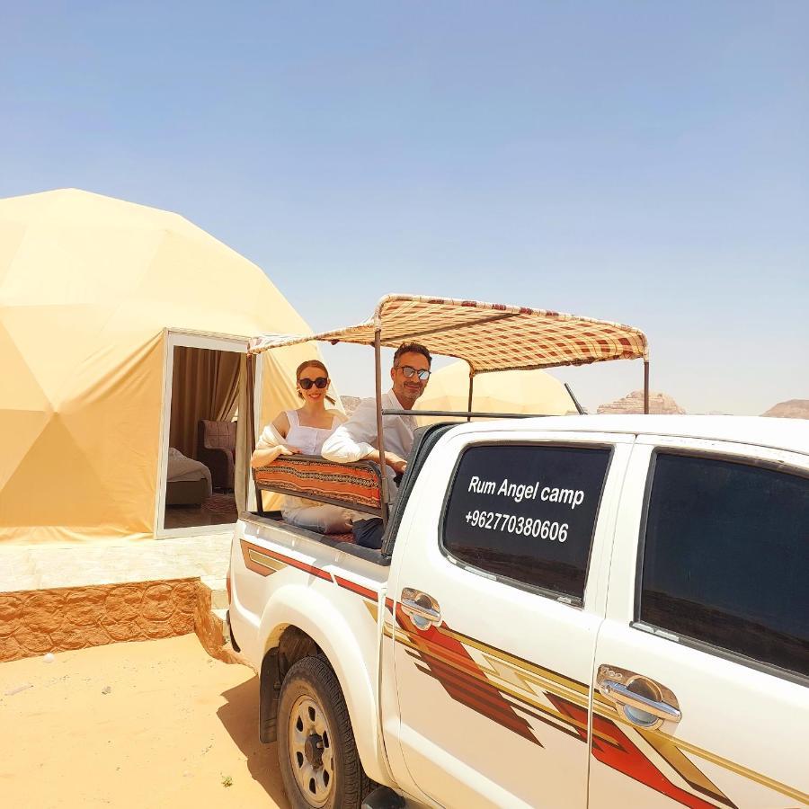 Rum Angel Camp Wadi Rum Eksteriør bilde